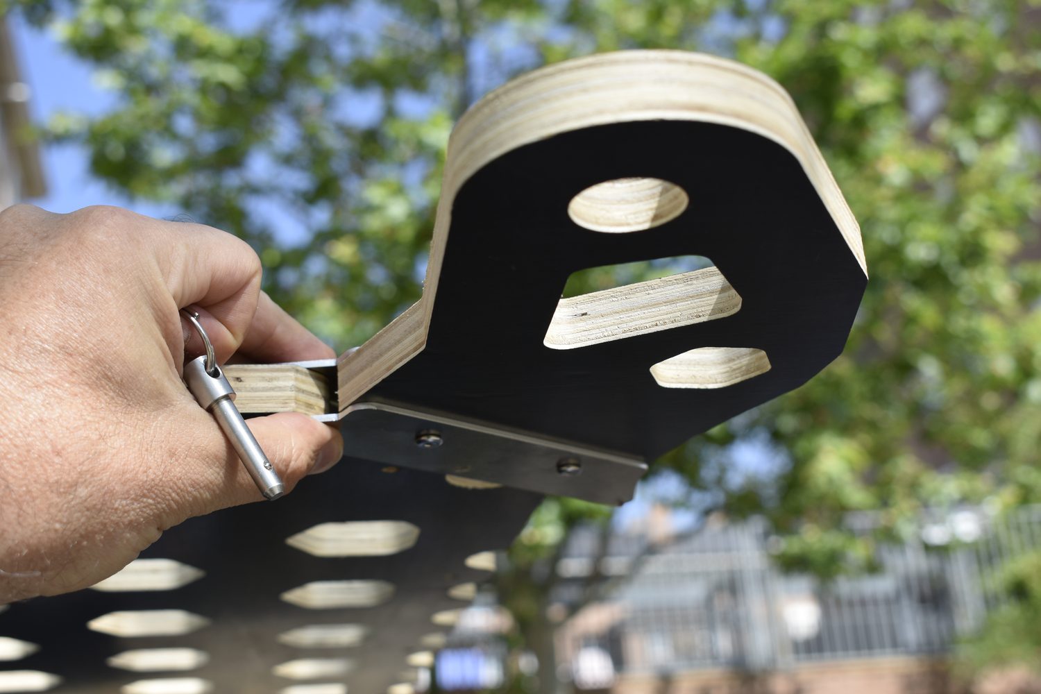 Quick-lock fixing detail
